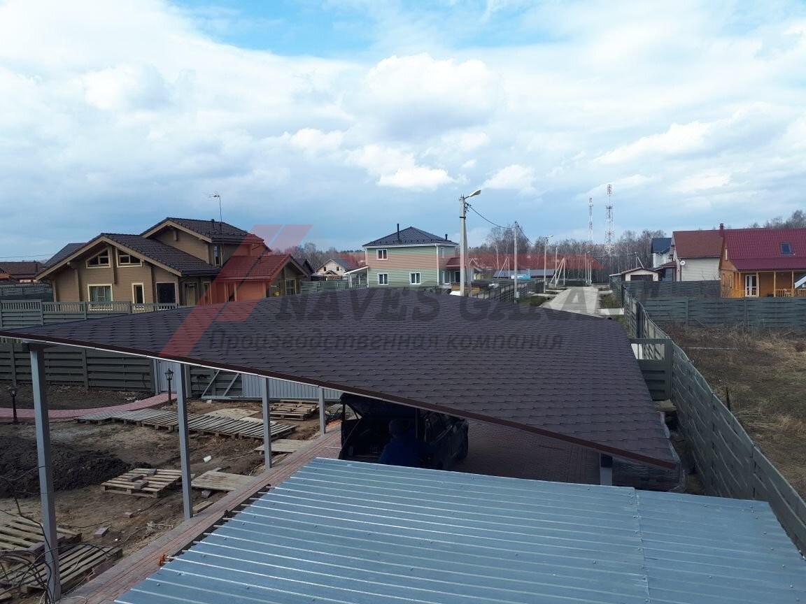 Навес Гарант - производство и монтаж навесов в Дмитровском. IMG 20180425 WA0010 - Навес Гарант - производство и монтаж навесов в Дмитровском.